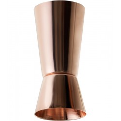 Dosador Duplo 25ML e 50ML inox Bronze Mimo Style